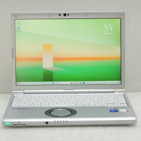 【中古 Bランク】Panasonic Let's note SV1 vPro対応 CF-SV1S15KS Core i7 1185G7 メモリ16GB SSD512GB 12.1インチ（1920×1200）Windows11 Pro 顔認証 パナソニック ノートパソコン