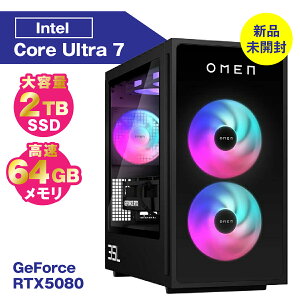 yVi JzOMEN by HP 35L Gaming Desktop GT16-0034jp Core Ultra 7 265K 64GB SSD2TB RTX5080  Windows11 Home Q[~O fXNgbvp\R ubN Vi󂠂聞 nCptH[}XGNXg