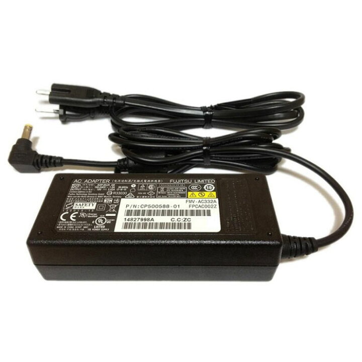 楽天市場】美品 FUJITSU 富士通 FMV-AC332A 19V 3.42A パソコン用純正 