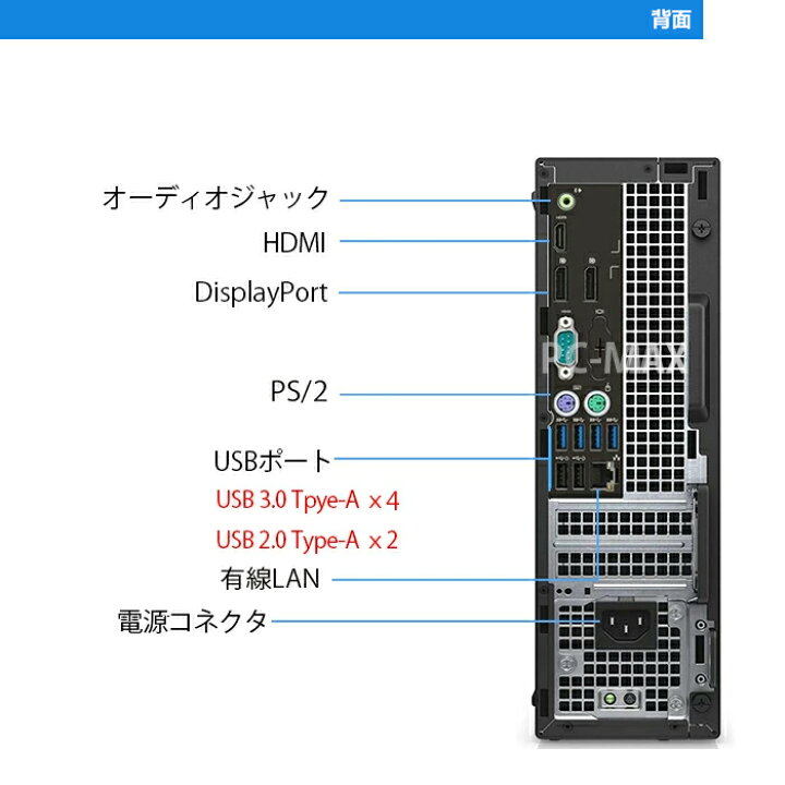 楽天市場】Dell OptiPlex 7040 SFF 第6世代 Core i7 メモリ16GB SSD 
