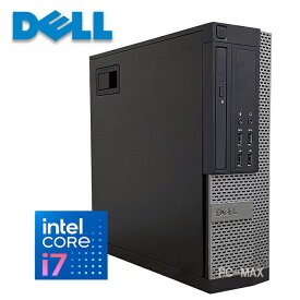 Dell デスクトップPC 7020/9020 SFF Core i7 メモリ16GB 新品SSD 256GB Office付き USB3.0 DisplayPort Windows10 Win10 中古デスクトップパソコン 中古パソコン