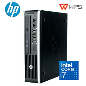 HP コンパクトPC 8300 USDT Core i7 メモリ8GB 新品SSD 256GB USB3.0 Office付き DVD-ROM DisplayPort Windows10 中古デスクトップパソコン 中古パソコン