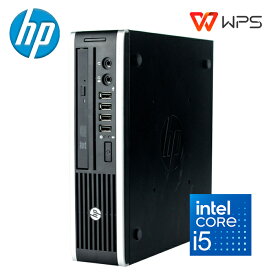 HP コンパクトPC 8300 USDT Core i5 メモリ8GB SSD 128GB USB3.0 Office付き DVD-ROM DisplayPort Windows10 中古デスクトップパソコン 中古パソコン