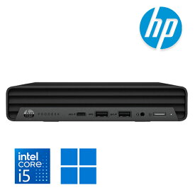 HP ProDesk 600 G6 DM 第10世代 Core i5 メモリ8GB Nvme M.2 SSD 256GB Office付き USB3.2 DisplayPort Windows11 デスクトップパソコン 中古パソコン
