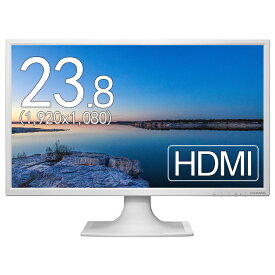 IO-DATA 23.8インチワイドLED液晶モニタ LCD-MF244EDW ADSパネル 1920x1080 フルHD HDMI HDCP【中古】ディスプレイ