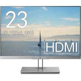 HP フレームレス EliteDisplay 23インチワイドLED液晶モニタ E233 IPSパネル 1920x1080 フルHD HDMI 画面回転 高さ調整【中古】ディスプレイ