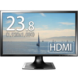 IO-DATA 23.8インチワイドLED液晶モニタ LCD-MF244EDSB ADSパネル 1920x1080 フルHD HDMI HDCP【中古】ディスプレイ