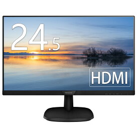 PHILIPS モニター 24.5インチ 253V7 1920x1080 フルHD HDMI スピーカー内蔵