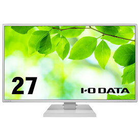 IODATA モニター 27インチ CF271EDW ADSパネル フルHD HDMI Type-C 中古ディスプレ