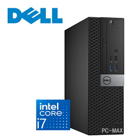 Dell デスクトップPC 7050 SFF 第7世代 Core i7 メモリ32GB 新品SSD 1TB Office付き USB3.1 Type-C DVD-ROM HDMI Windows11 Win11 中古 デスクトップパソコン 中古パソコン