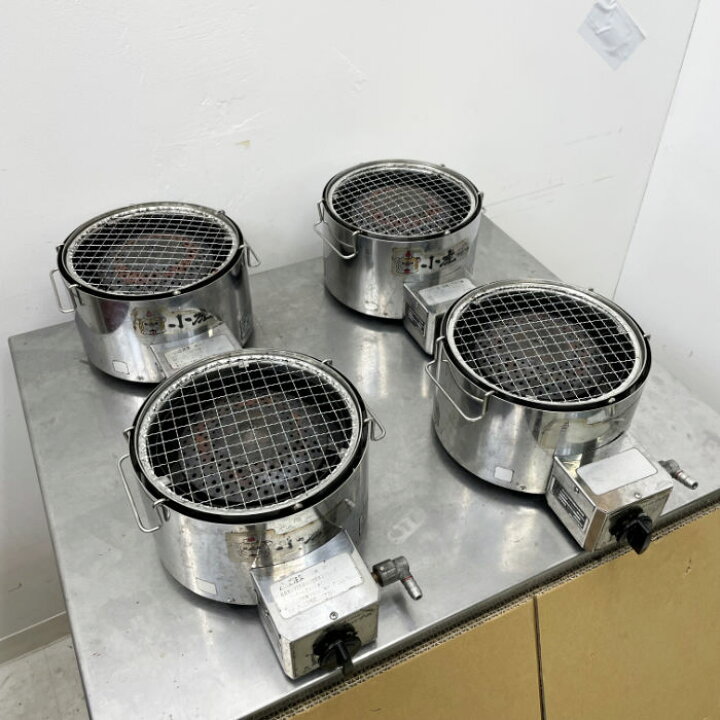 楽天市場】【中古】卓上ガスロースター 小虎・丸 BT-4R サンタ 2020年 