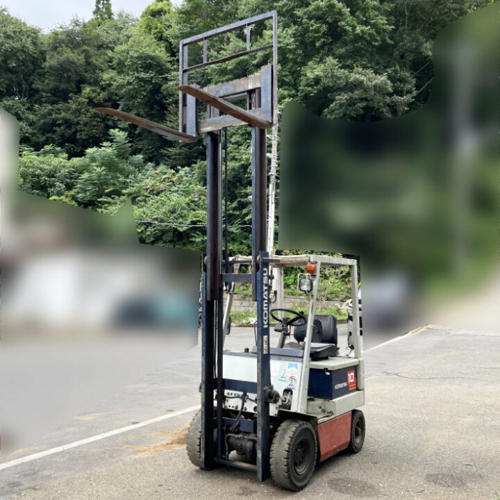 楽天市場】【中古】バッテリーフォークリフト FB10L-5 小松 