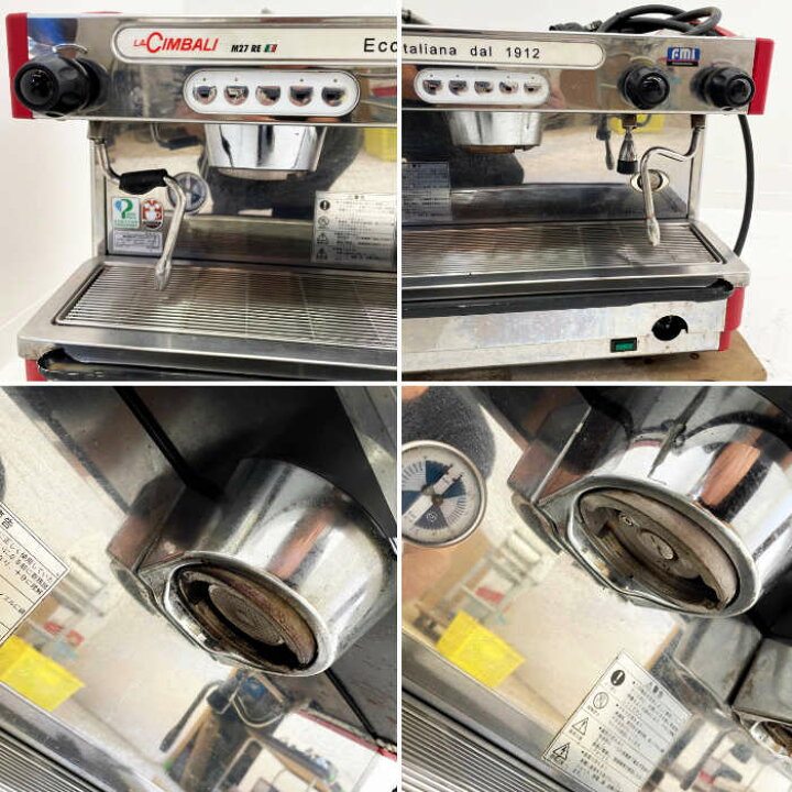 楽天市場】【中古】チンバリーコーヒーマシン M27RE-DT/2 エフ・エム 