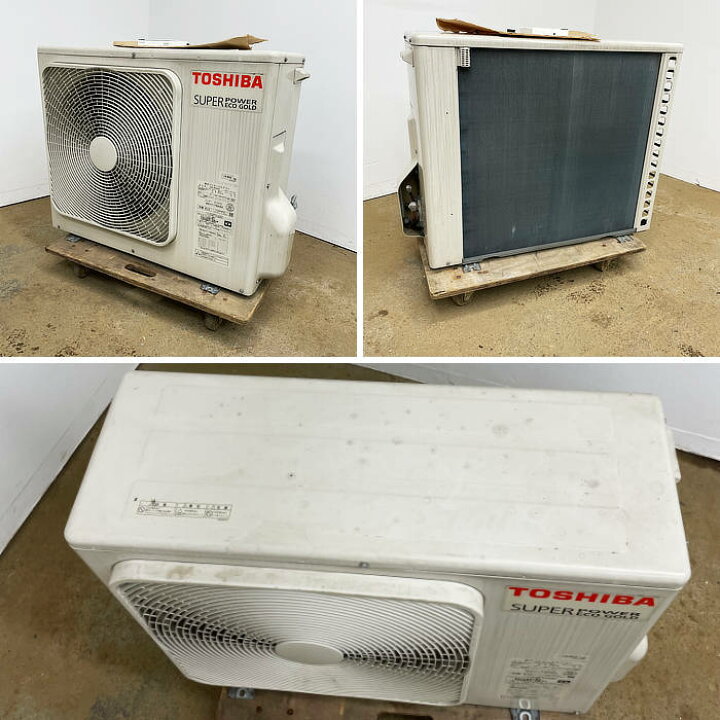 楽天市場】中古｜壁掛けエアコン 3馬力 ROA-RP803HS AIK-RP803H 東芝 