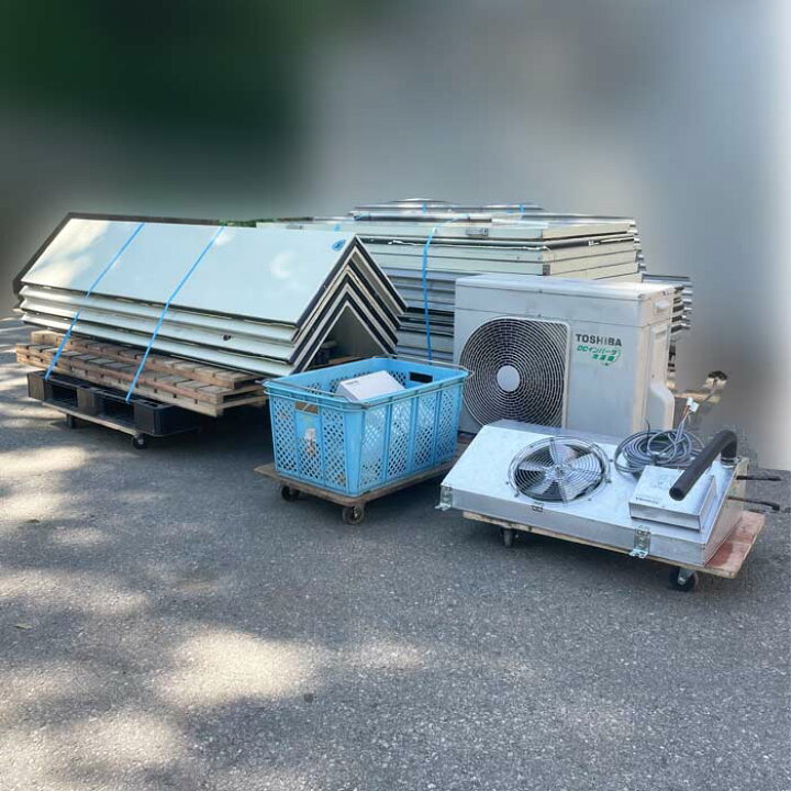 楽天市場】中古｜プレハブ冷蔵庫 1.5坪 東芝キャリア 外機TAM131AM-SV 