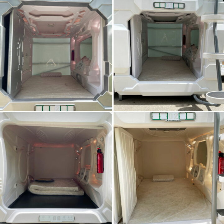 楽天市場】中古｜カプセルホテル 縦型2セット4ルーム 業務用 カプセル 