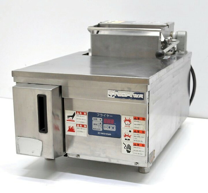 楽天市場】ニチワ 卓上電気フライヤー TEF-13-4 2014年製【中古】 : 動産王 