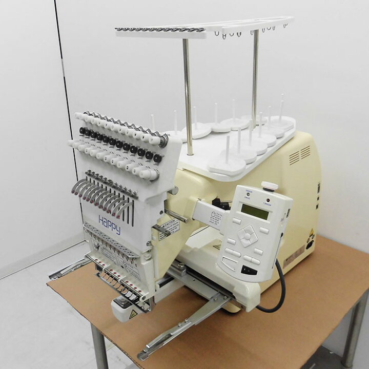楽天市場】【送料無料】小型刺繍機 HCS-1201-30 Happy 2005年 帽子枠 