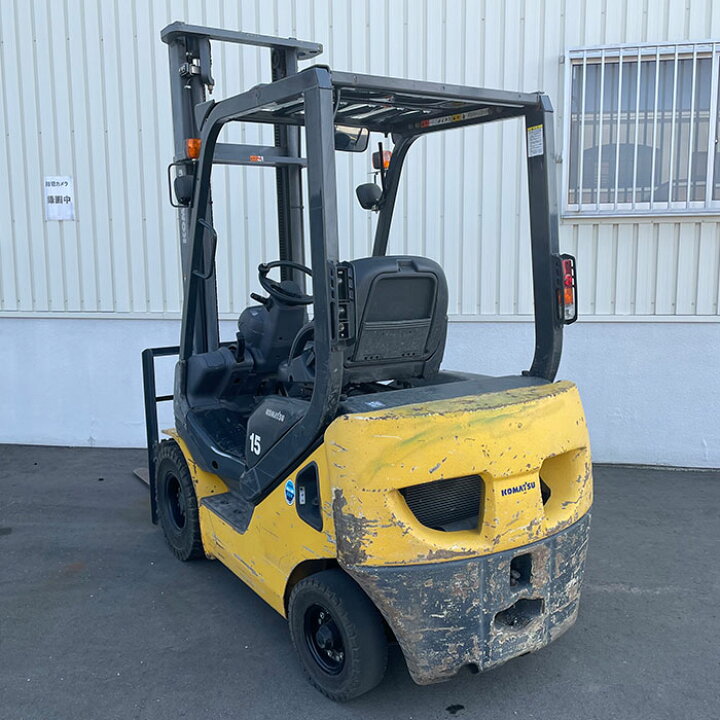 楽天市場】【送料無料】フォークリフト FD15T-21 コマツ 2014年 軽油 