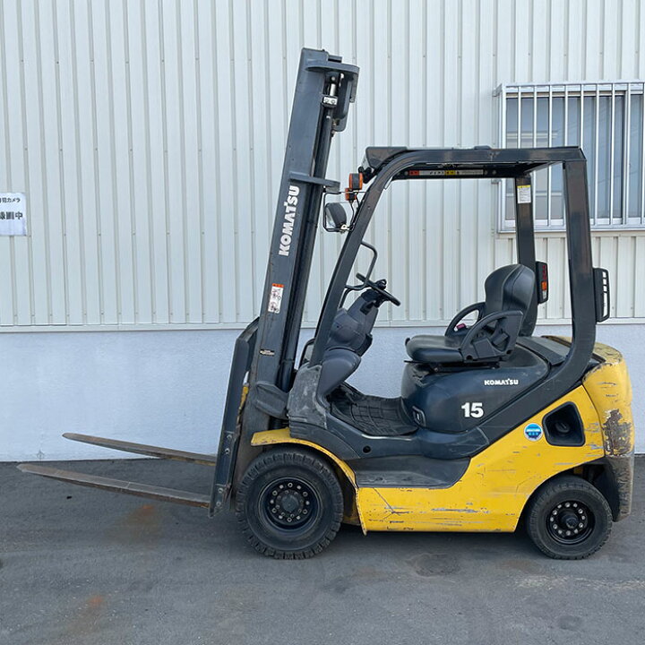 楽天市場】【送料無料】フォークリフト FD15T-21 コマツ 2014年 軽油 