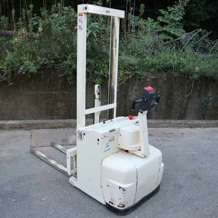 楽天市場】【送料無料】電動フォークリフト ウォーキーハイリフト 