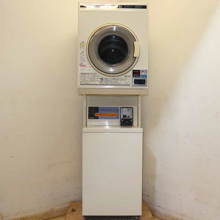 62040円 新作グッ SANYO AQUA コイン式 全自動 洗濯機 乾燥機 CD-S45C1 MCW-C45