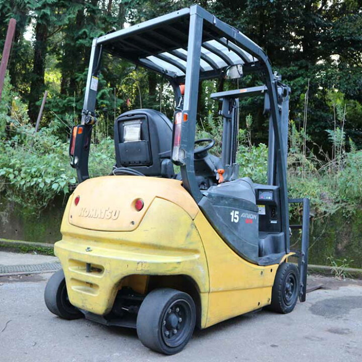 楽天市場】【送料無料】バッテリー式フォークリフト 1.5t FB15-12 