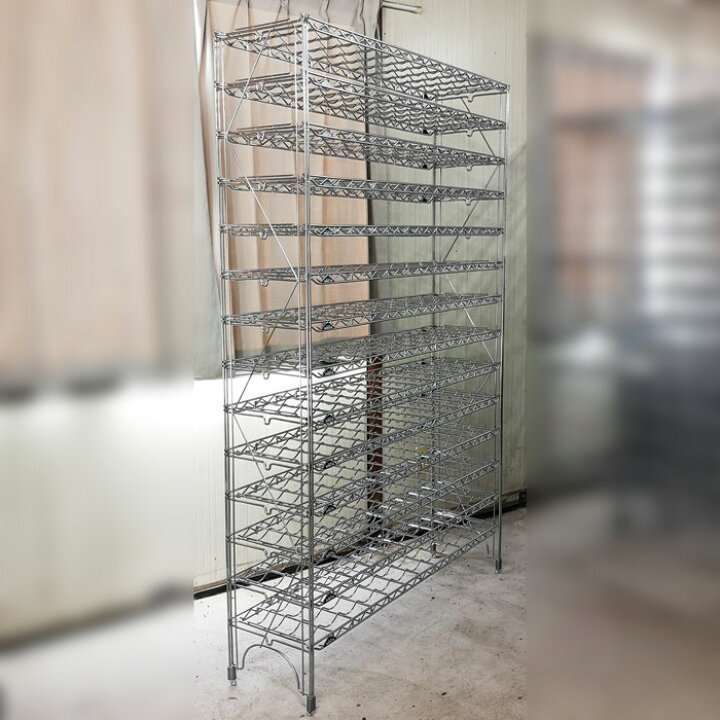 楽天市場】【中古】【引取限定】ワインシェルフ 14段 ERECTA エレクタ 