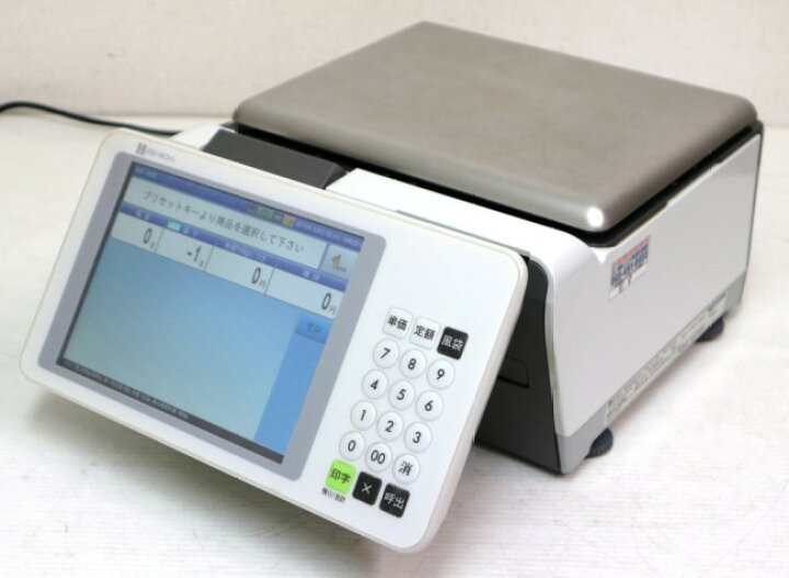 楽天市場】イシダ 電気抵抗線はかり UNI-9DB 7インチ客面表示あり 