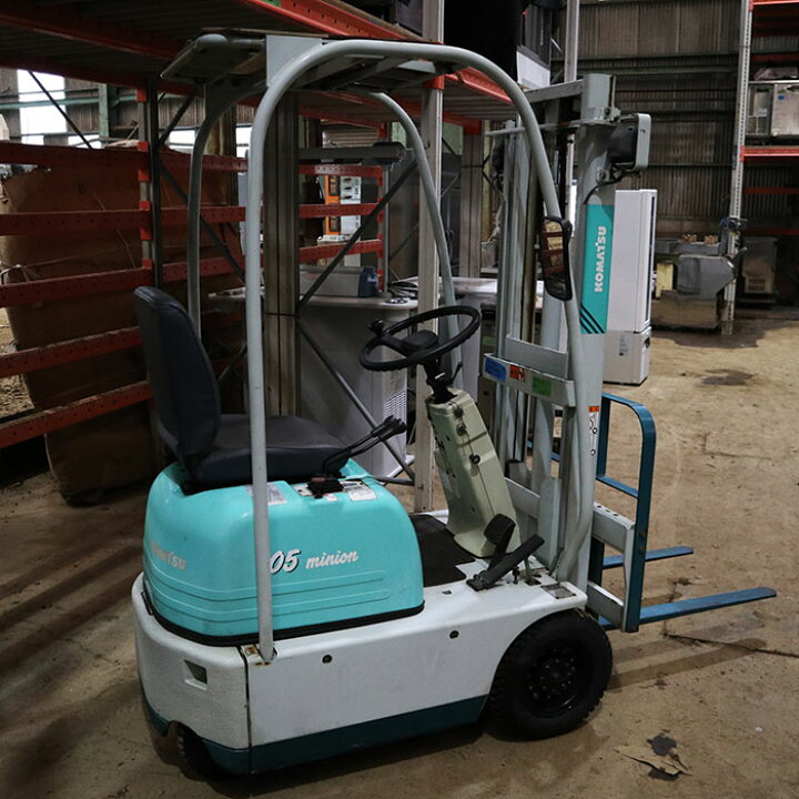 楽天市場】コマツ KOMATSU ミニオン05 フォークリフト FB05-3 2010年 