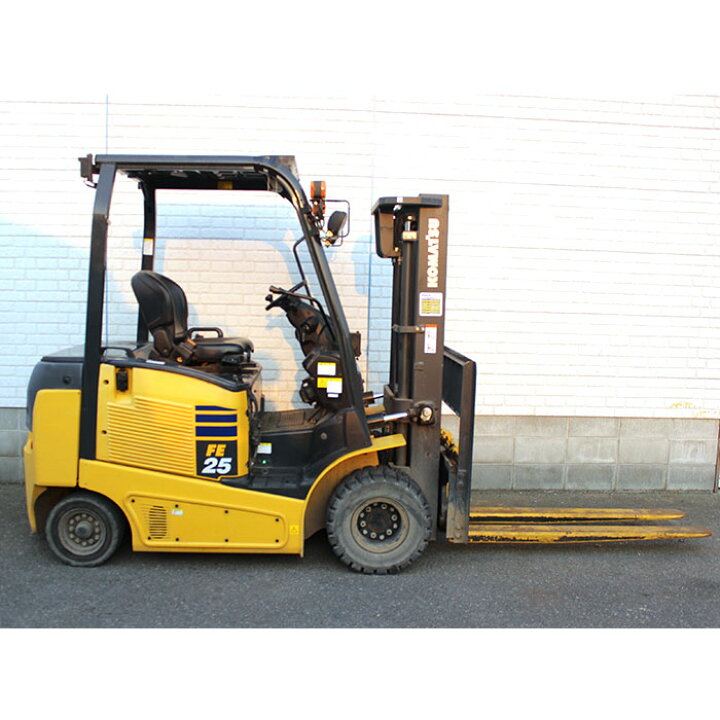 楽天市場】【送料無料】フォークリフト FE25-1 KOMATSU 2017年 電気式 