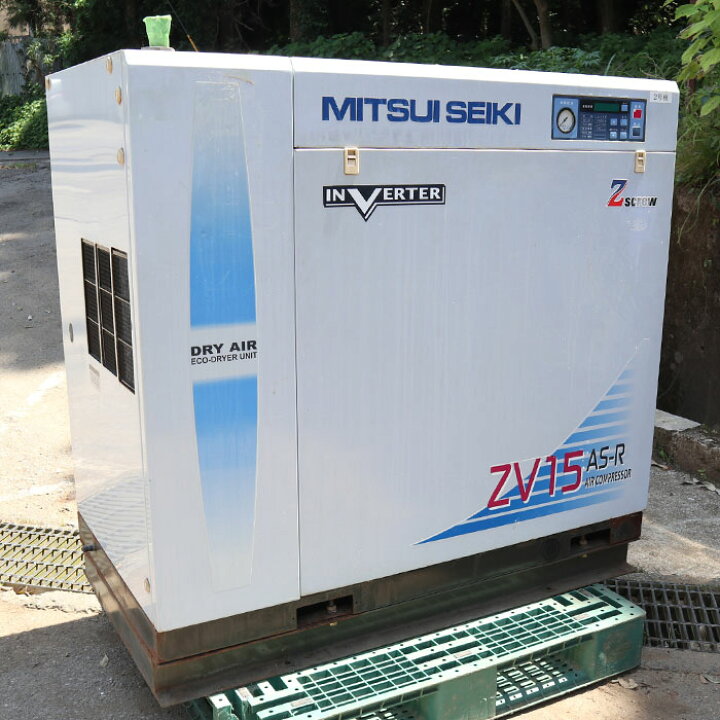 楽天市場】【中古】 業務用 スクリューコンプレッサー ZV15AS3-R 20 