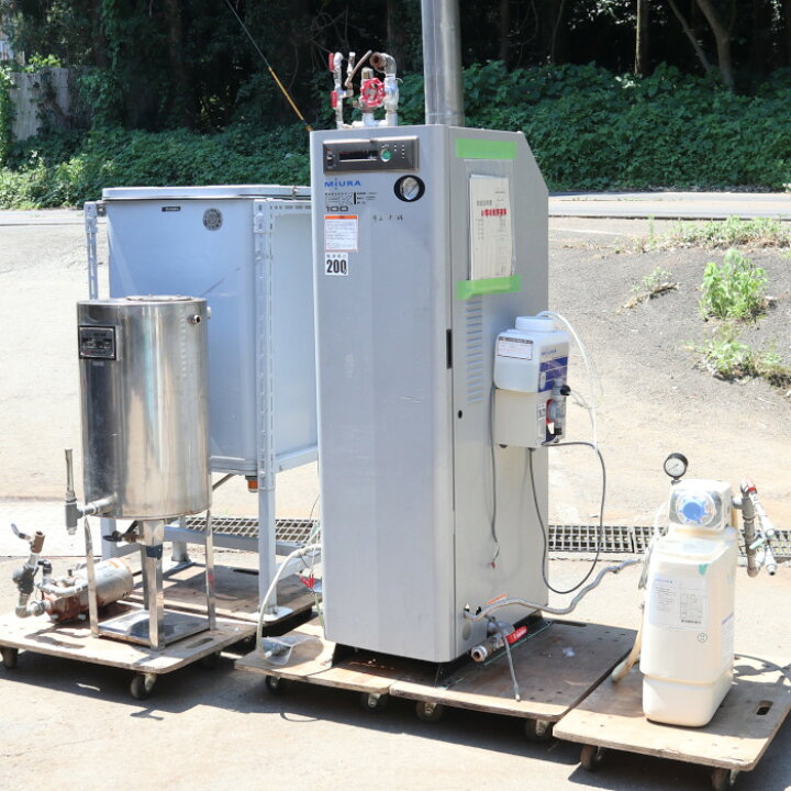 楽天市場】中古｜ボイラー装置 FK-100ボイラー MS-5軟水装置 OE-200 