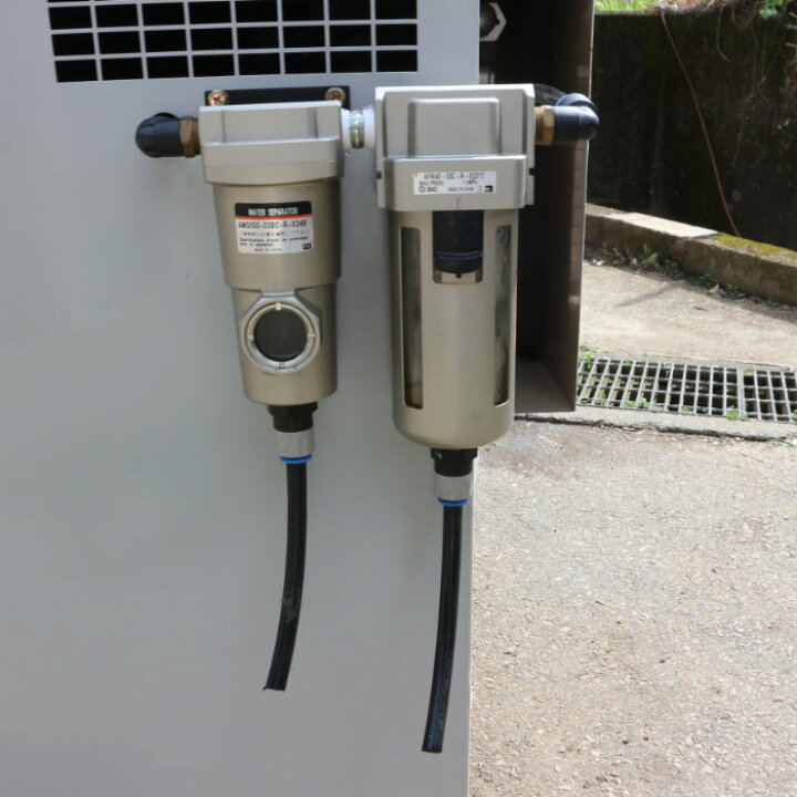 楽天市場】【中古】 業務用 コンプレッサー CFP07C-8.5D アネスト岩田 