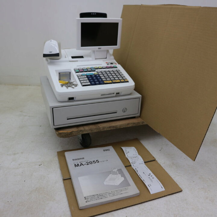 楽天市場】【送料無料】レジスター MA-2055 東芝テック 2020年 POSレジ 
