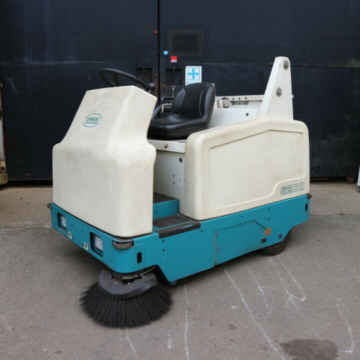楽天市場】中古｜乗車型スイーパー 6200 バッテリー式 テナント 