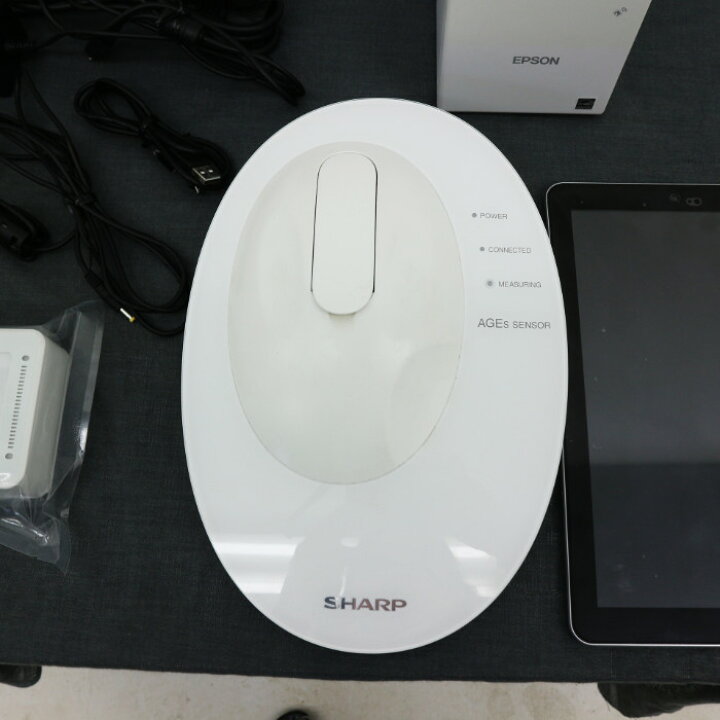 楽天市場】【中古】体内糖化度測定装置 シャープ RQ-AG01J 蓄積 測定 