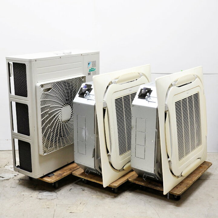 楽天市場】【中古】業務用 天井カセット形エアコン 6馬力 室内機 