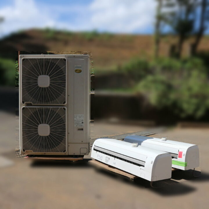 楽天市場】【中古】壁掛けエアコン 外機4馬力 内機2.3馬力※内機2台 