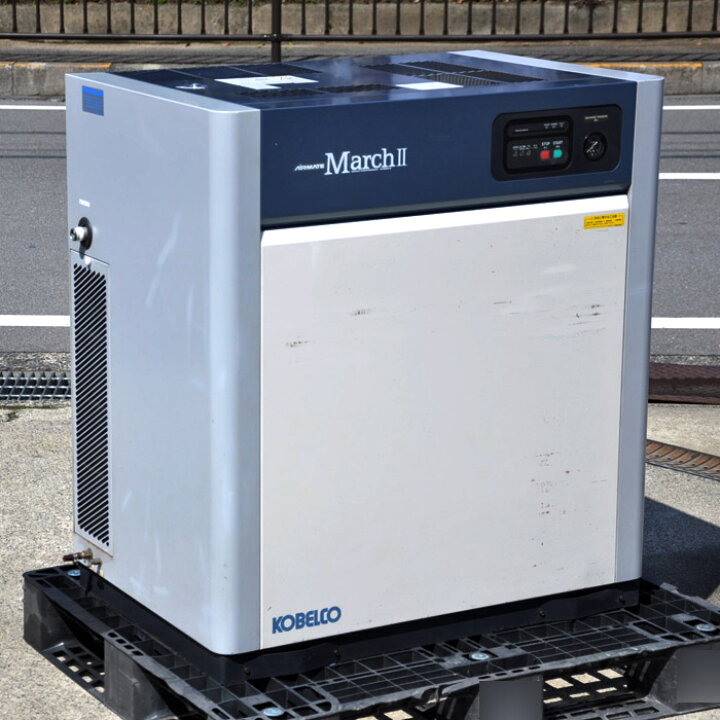 楽天市場】【中古】コンプレッサー CM8BD-6 コベルコ 2005年 三相200V 