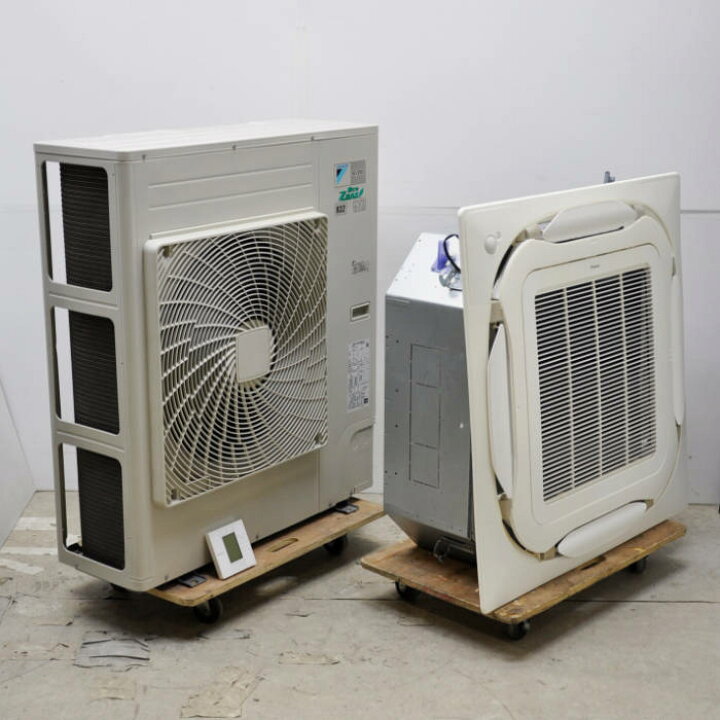楽天市場】【中古】天井カセット形エアコン 5馬力 室内機FHCP140EC 