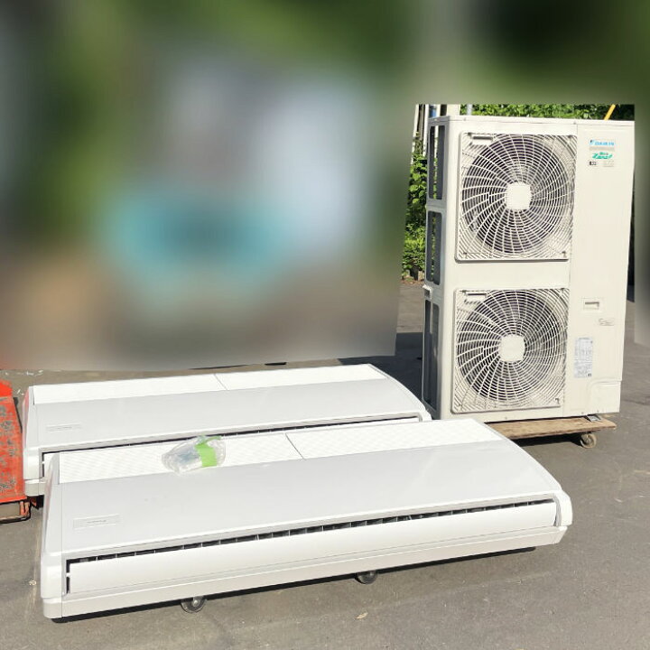 楽天市場】【中古】天吊りエアコン ツイン 外)RZRP224B1 内)FHP112FA 2 