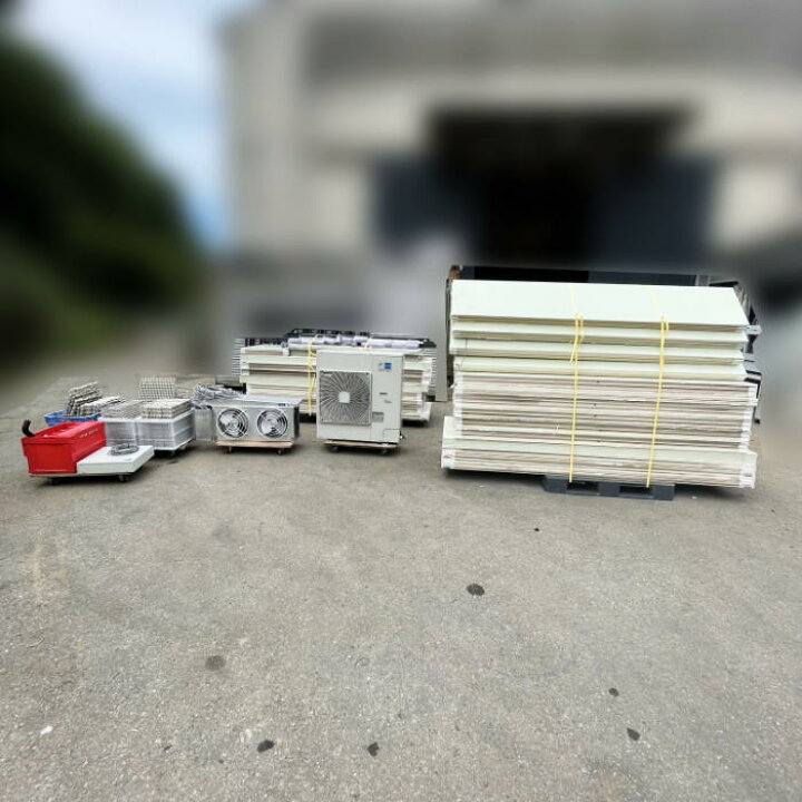 楽天市場】【送料無料】プレハブ冷凍庫 3坪 内)LVFP3AC 外)LRFP3AC 