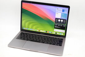 送料無料 あす楽対応 即日発送 中古良品 2K対応 13.3インチ Apple MacBook Pro 2018 A1989 (TouchBar) グレー macOS 14 Sonoma(正規版Windows11追加可能) 高性能 八世代Core i7-8559U 16GB 爆速NVMe式1TB-SSD カメラ 無線 リカバリ 【ノートパソコン 中古パソコン 中古PC】