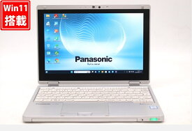 送料無料 あす楽対応 即日発送 中古 フルHD 10.1インチ Panasonic CF RZ6RFRVS Windows11 高性能 七世代Core i5-7y57 8GB 爆速256GB-SSD カメラ LTE 無線 Office付 Win11【ノートパソコン 中古パソコン 中古PC】（Windows10も対応可能 Win10）