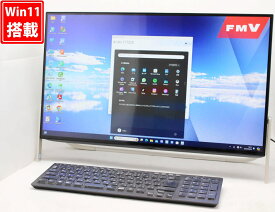 送料無料 あす楽対応 即日発送 良品 フルHD 23.8インチ液晶一体型地デジ Fujitsu ESPRIMO FH77C2 (FMVF77C2B) Blu-ray Windows11 七世代Core i7-7700HQ 8GB 1TB カメラ 無線 Office付 Win11【デスクトップ 中古パソコン 中古PC】（Windows10も対応可能 Win10）