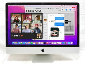 送料無料 あす楽対応 即日発送 良品 4K対応 21.5インチ液晶一体型 Apple iMac A1418 Late-2015 macOS 12 Monterey(正規版Windows11追加可能) 五世代Core i5-5675R 8GB 1TB カメラ 無線 リカバリ 【デスクトップ 中古パソコン 中古PC】