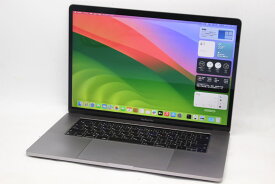 ゲーミングPC 送料無料 あす楽対応 即日発送 中古良品 2K対応 15.4インチ Apple MacBook Pro A1990 (ToughBar 2018) グレー macOS 14 Sonoma 高性能 八世代Core i9-8950HK 16GB 爆速NVMe式1TB-SSD Radeon Pro 560X カメラ 無線 リカバリ ノートパソコン 中古パソコン 中古PC