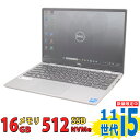 フルHD 13.3インチ 良品 DELL Latitude 3320 / Windows11/ 卓越性能 第11世代Core i5-1145G7/ 16GB/ 爆速NVMe式512GB-SSD/ カメラ/ 無線Wi-Fi6/ Office付き/ Win11【中古ノートパソコン 中古パソコン 中古PC】税込送料無料 あす楽対応 当日発送