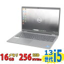 中古美品 15.6インチ DELL Latitude 3540 Windows11 フルHD 卓越性能 第13世代Core i5-1345u 16GB 爆速NVMe式256GB-SSD カメラ 無線Wi-Fi6 Office付 Win11 【中古ノートパソコン 中古パソコン 中古PC Office付きWindows11】 税込送料無料 即日発送